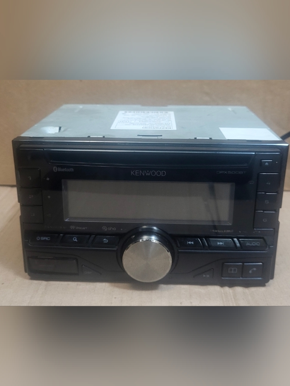 Kenwood DPX500BT CD/MP3/USB/Bluetooth Double Din In Dash Radio